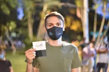 Los jóvenes en Cali dan ejemplo en las jornadas de vacunación contra covid-19