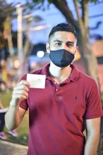 Los jóvenes en Cali dan ejemplo en las jornadas de vacunación contra covid-19