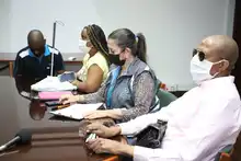 Mesa de diálogo con personas en condición de discapacidad en el Centro Cultural de Cali