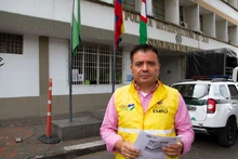 La EMRU, instauró querella ante autoridad policiva por incorrecta disposición de  escombros en vía pública