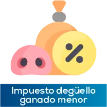 Impuesto degüello ganado menor