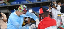 Jugadores del América de Cali dan ejemplo e invitan a ganarle el partido al covid-19