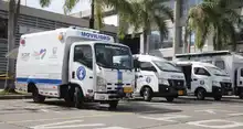Movilidad recibe tres unidades móviles de criminalística con tecnología para atender siniestros viales