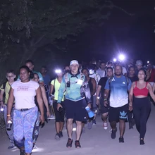 Más de 300 caminantes se sumaron al ‘parche’ de ascender al Cerro de la Tres Cruces