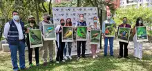 Los pájaros se tomaron la ribera del río Cali