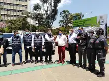 Fiscalía de Cali estrena parque automotor con recursos del Foseg y Alcaldía