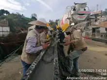 Avanzan labores en la prolongación de la avenida Circunvalación