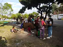 Termina la estadía en el albergue temporal, pero continuamos con el apoyo humanitario