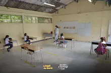 De regreso a las aulas de clase 1800 estudiantes en Terrón Colorado