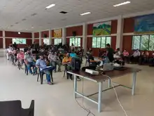 Socializan obras en la comuna 20 en el marco de urgencia manifiesta