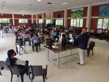 Socializan obras en la comuna 20 en el marco de urgencia manifiesta