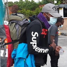 Migrantes haitianos salieron de Cali gracias a corredor humanitario