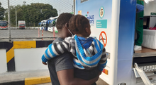Migrantes haitianos salieron de Cali gracias a corredor humanitario