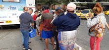 Migrantes haitianos salieron de Cali gracias a corredor humanitario
