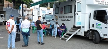 Redes de Salud Pública apoyan evento masivo con vacunación y toma de pruebas covid-19