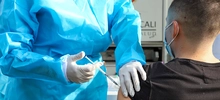 Redes de Salud Pública apoyan evento masivo con vacunación y toma de pruebas covid-19