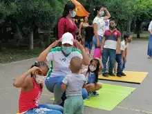 ‘Cariño a la Calle’ presente en el parque del barrio Floralia