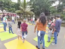 ‘Cariño a la Calle’ presente en el parque del barrio Floralia