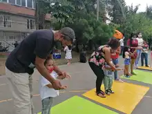 ‘Cariño a la Calle’ presente en el parque del barrio Floralia