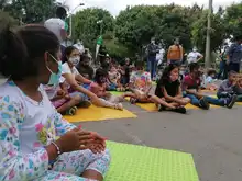 ‘Cariño a la Calle’ presente en el parque del barrio Floralia