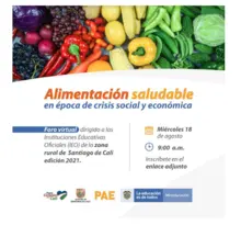 Inscríbase hoy al Foro Rural del Programa de Alimentación Escolar