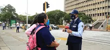 En el ‘Día Latinoamericano del Peatón’, Movilidad Distrital realizó campaña por el respeto a la vida