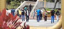 En el ‘Día Latinoamericano del Peatón’, Movilidad Distrital realizó campaña por el respeto a la vida