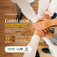 Conversatorio Virtual ‘Control Social’