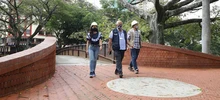 Obra parcial Parque Central de los Periodistas