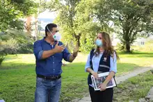 Alcalde hace reconocimiento del proyecto Corredor ambiental Cristo Rey