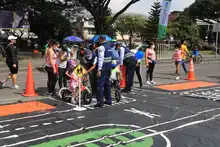 Con educación Secretaría de Movilidad llega a la Ciclovida
