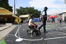 Con educación Secretaría de Movilidad llega a la Ciclovida