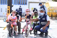 Con educación Secretaría de Movilidad llega a la Ciclovida