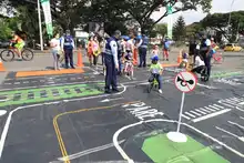 Con educación Secretaría de Movilidad llega a la Ciclovida