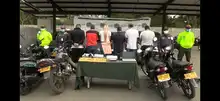 Autoridades distritales capturan banda dedicada al hurto en motocicleta 