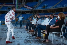 Sabor y alegría en la recepción a Jefes de Misión de los I Juegos Panamericanos Junior Cali-Valle 2021