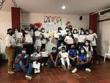 Jóvenes de los comedores comunitarios construyen cultura de paz para su entorno