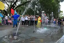 Caleños vivieron una fiesta de talento juvenil en el Bazar de la Dignidad 
