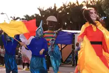 Caleños vivieron una fiesta de talento juvenil en el Bazar de la Dignidad 