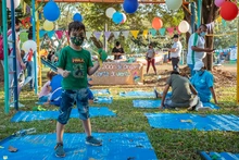 Festival de cometas llenó de alegría a los niños en la Unidad Recreativa Mariano Ramos