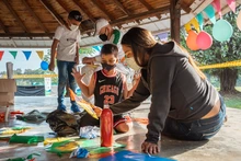Festival de cometas llenó de alegría a los niños en la Unidad Recreativa Mariano Ramos