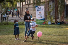 Festival de cometas llenó de alegría a los niños en la Unidad Recreativa Mariano Ramos