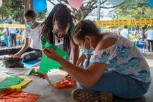 Festival de cometas llenó de alegría a los niños en la Unidad Recreativa Mariano Ramos