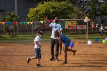 Festival de cometas llenó de alegría a los niños en la Unidad Recreativa Mariano Ramos