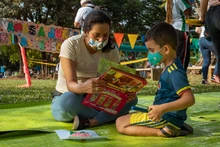 Festival de cometas llenó de alegría a los niños en la Unidad Recreativa Mariano Ramos
