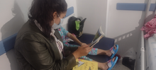 Lecturas que sanan hace felices a niños del Club Noel