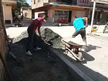 23 jóvenes emprendieron su camino laboral en el programa de Pavimento Articulado