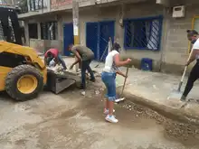 23 jóvenes emprendieron su camino laboral en el programa de Pavimento Articulado