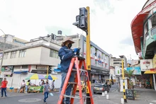 reparación e instalación de semáforos 