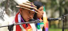 Poesía ancestral en la retreta